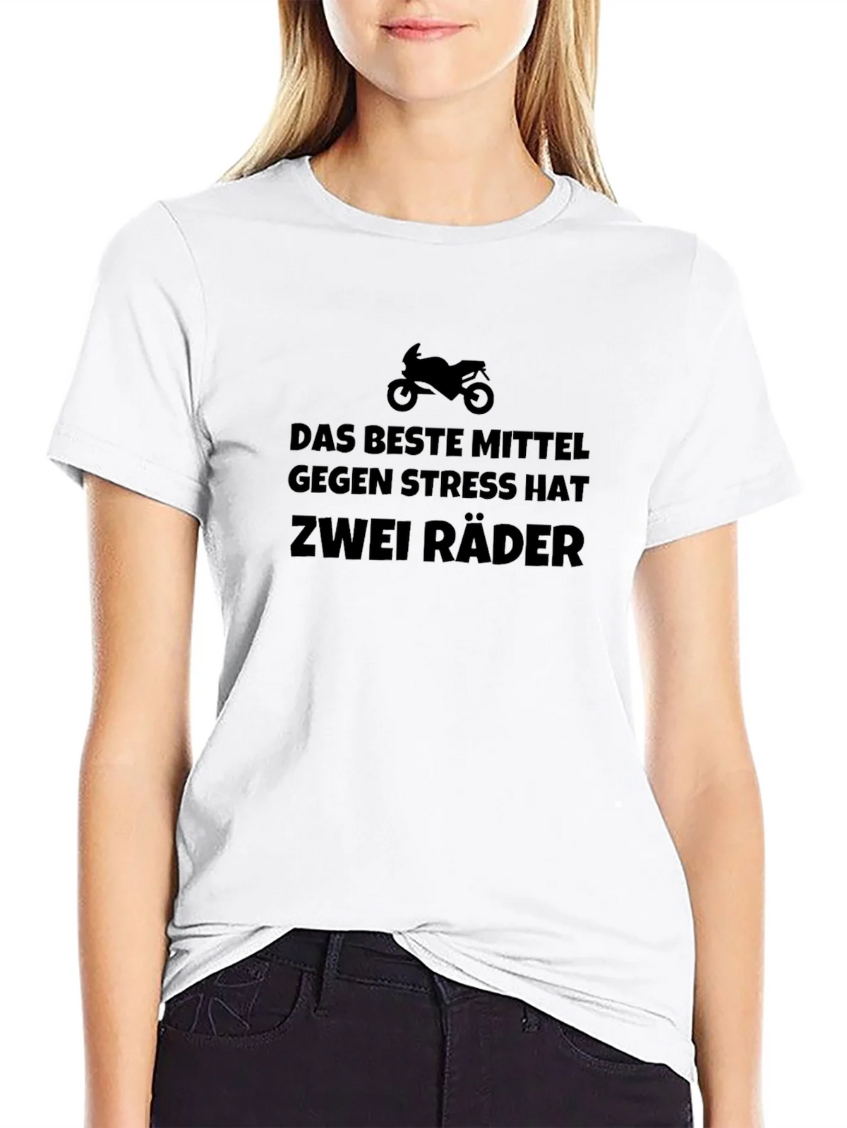 Motorcycle Stress Relief T-Shirt - Das Beste Mittel product image 7