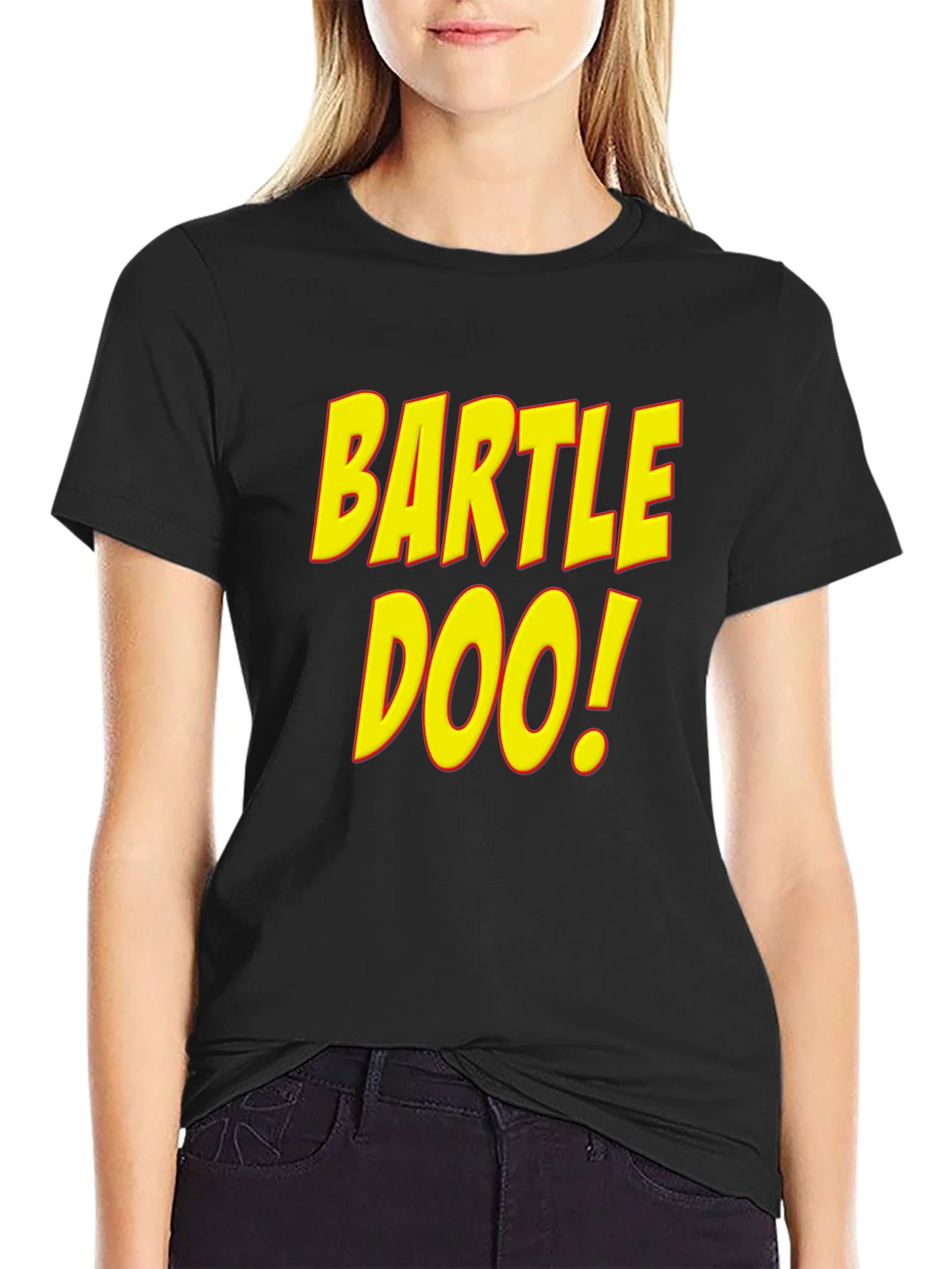 Bartle Doo! Graphic Tee - Black Short Sleeve T-Shirt product image 2