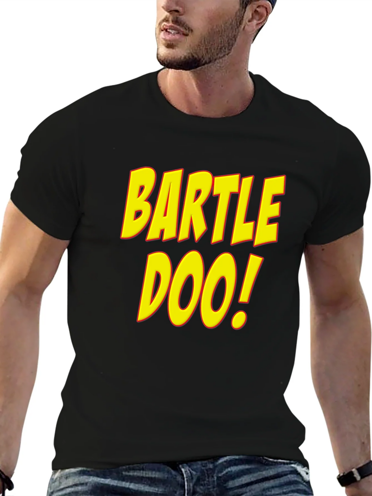 Bartle Doo! Graphic Tee - Black Short Sleeve T-Shirt product image 5
