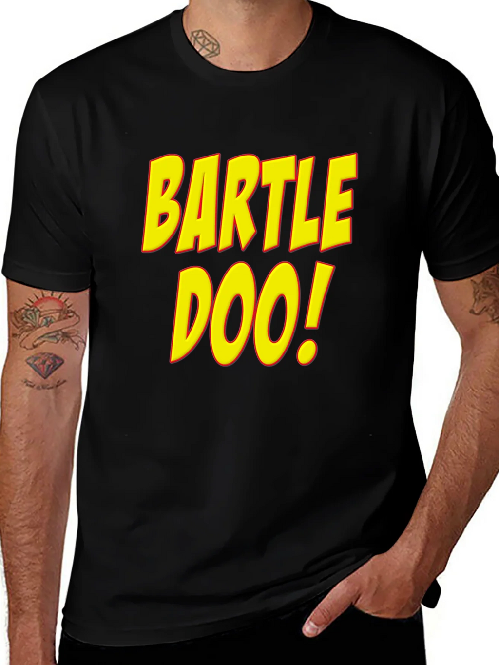 Bartle Doo! Graphic Tee - Black Short Sleeve T-Shirt product image 1