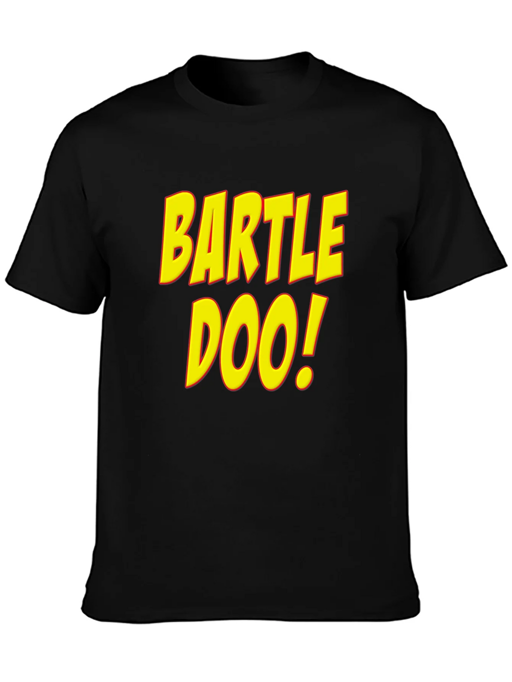 Bartle Doo! Graphic Tee - Black Short Sleeve T-Shirt product image 3
