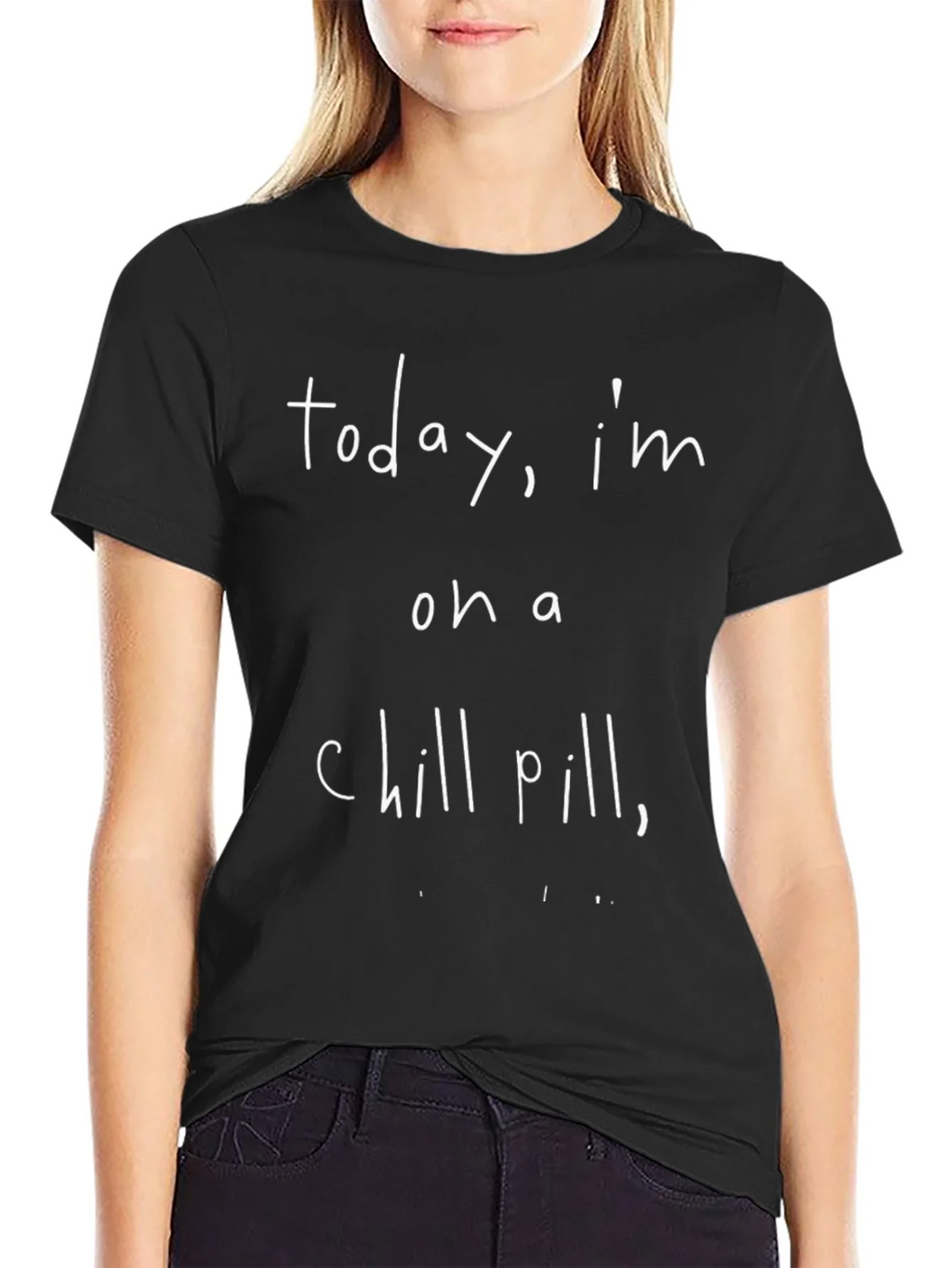 Chill Pill Graphic Tee - Relaxed Comfort product image 2