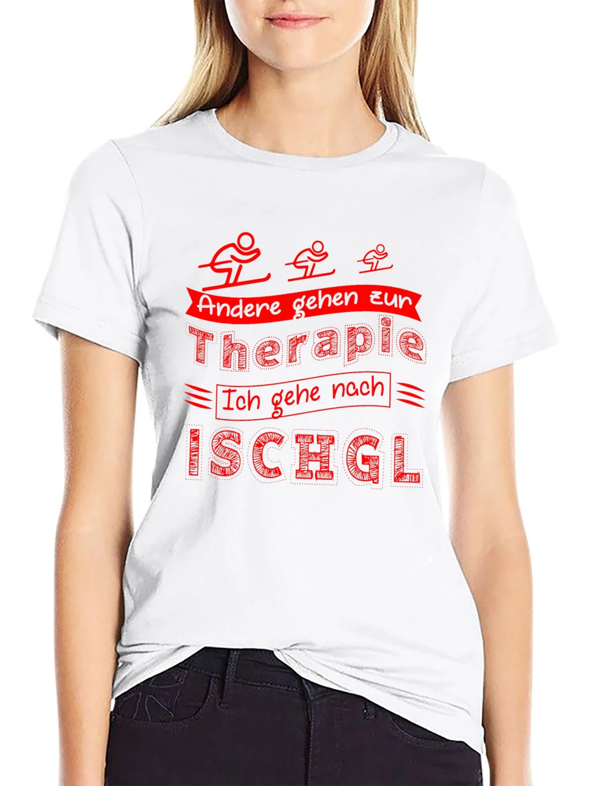 Funny Ski T-Shirt: Therapy Ischgl product image 8