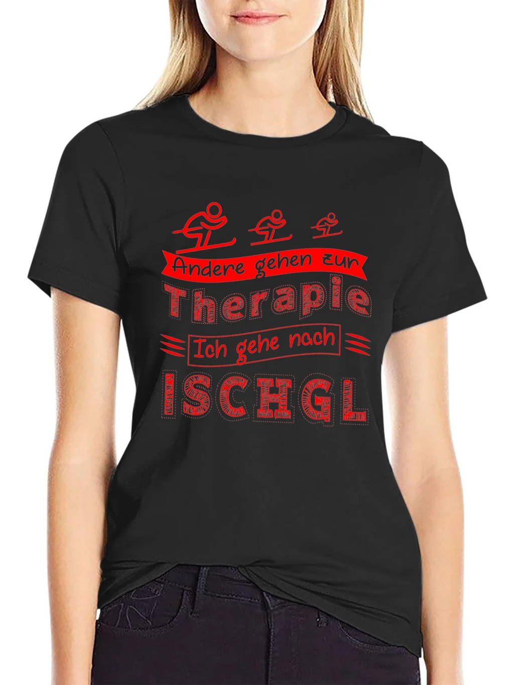 Funny Ski T-Shirt: Therapy Ischgl product image 2