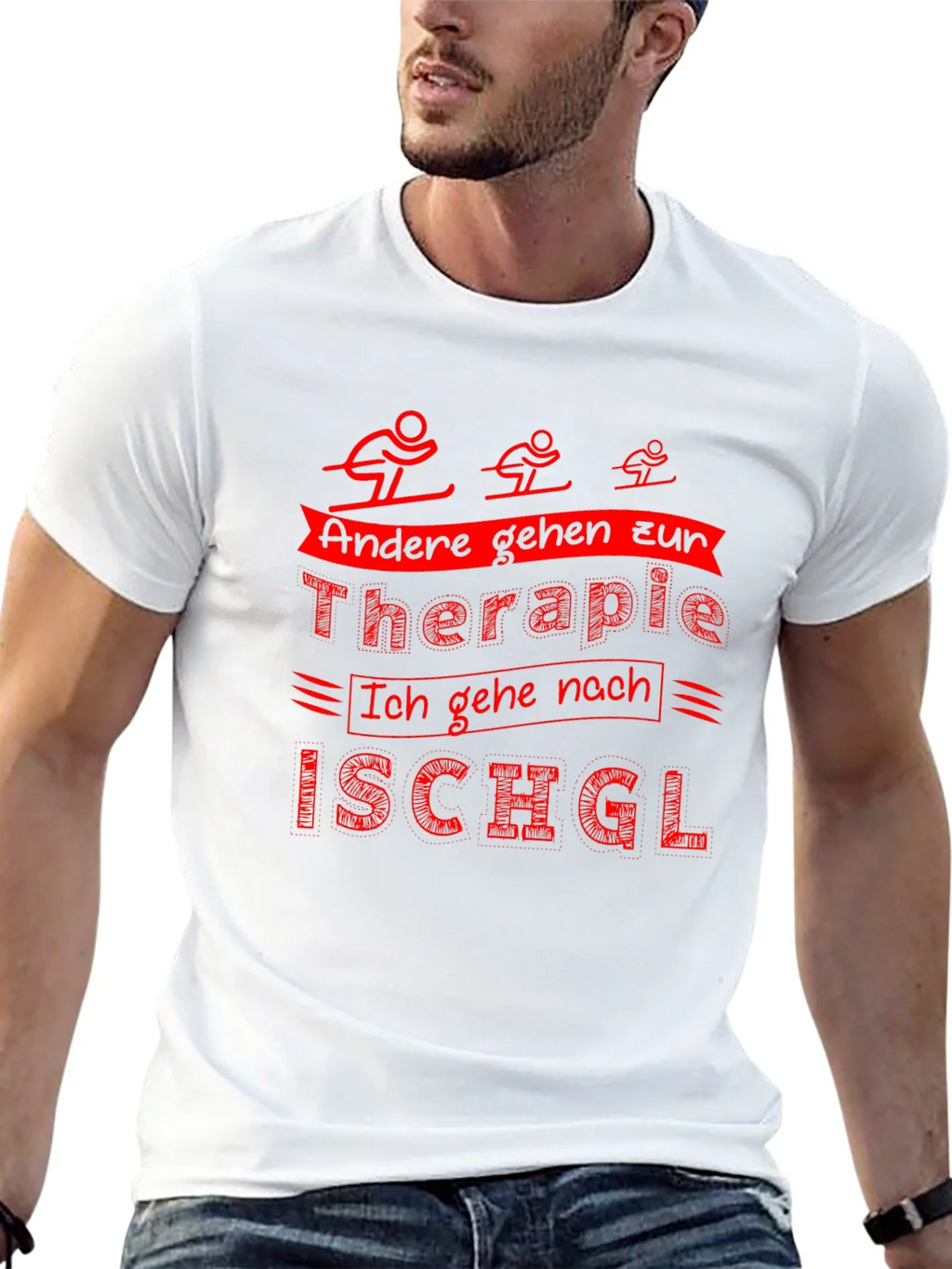 Funny Ski T-Shirt: Therapy Ischgl product image 12