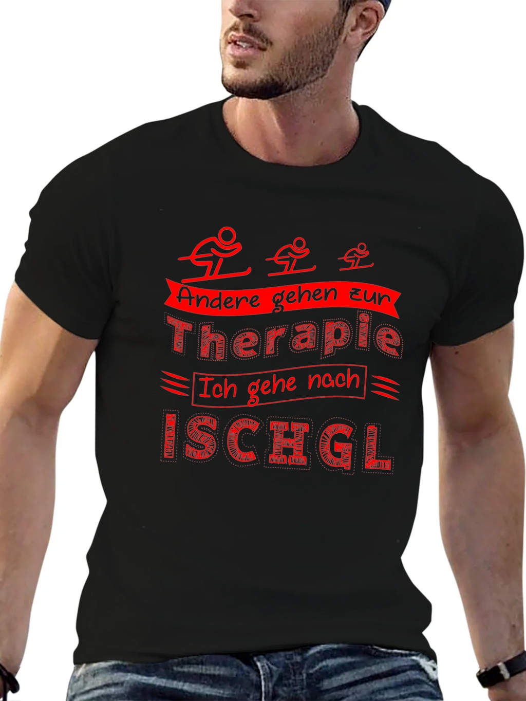 Funny Ski T-Shirt: Therapy Ischgl product image 6