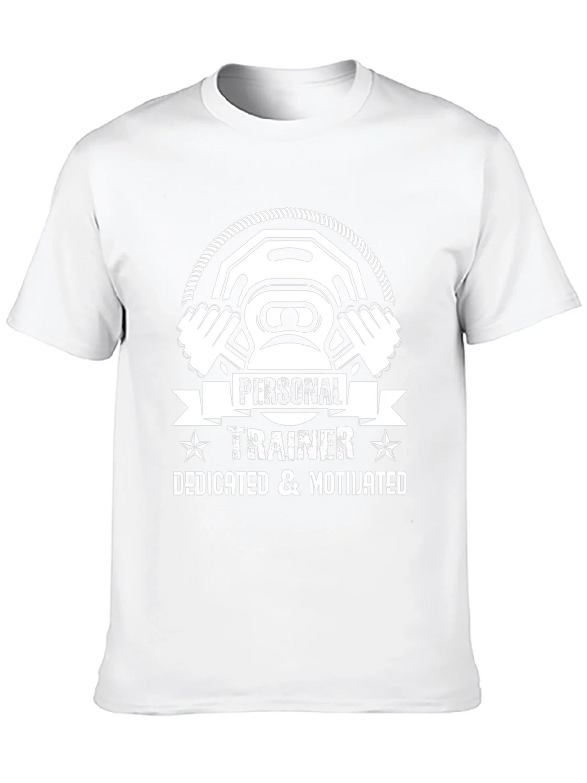 Personal Trainer Black T-Shirt - Dedicated & Motivated product image 9