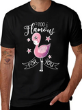 Too Flamous Flamingo Graphic T-Shirt product image 1