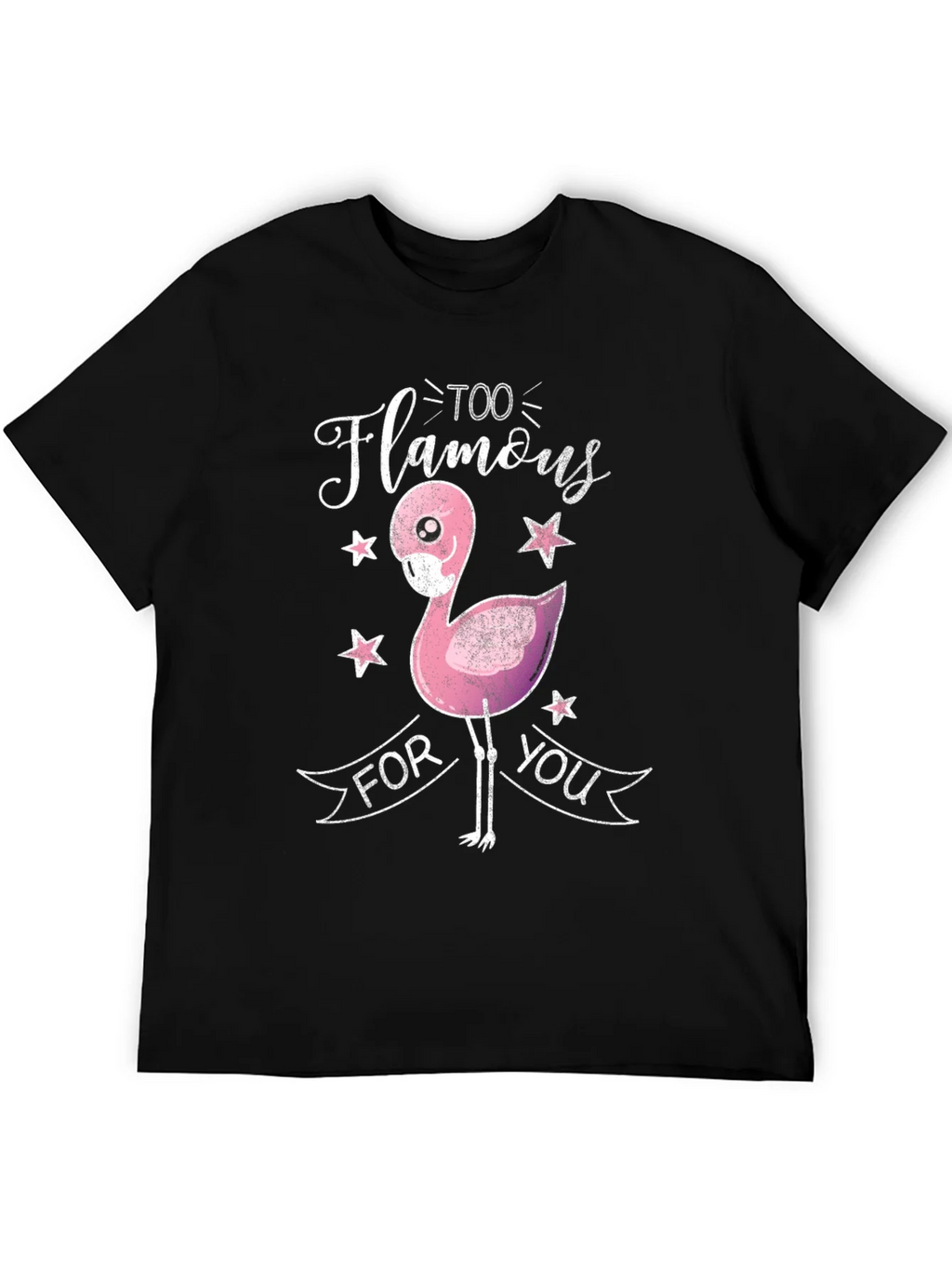 Too Flamous Flamingo Graphic T-Shirt product image 5