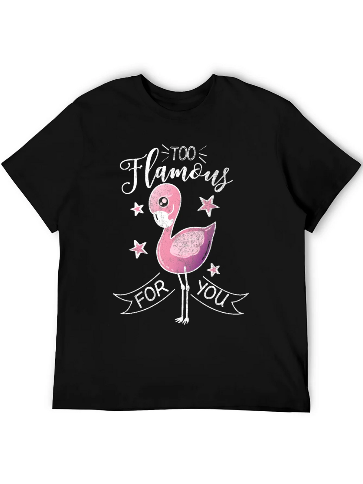 Too Flamous Flamingo Graphic T-Shirt product image 5