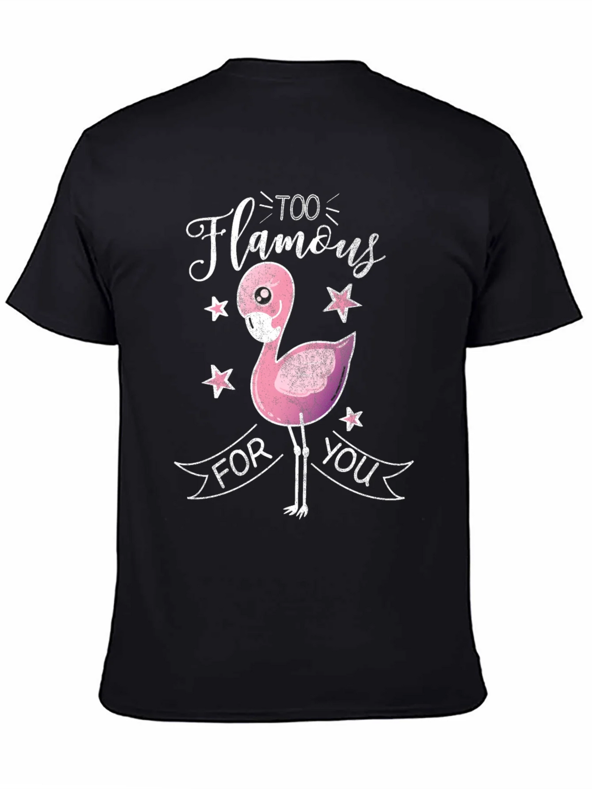Too Flamous Flamingo Graphic T-Shirt product image 4