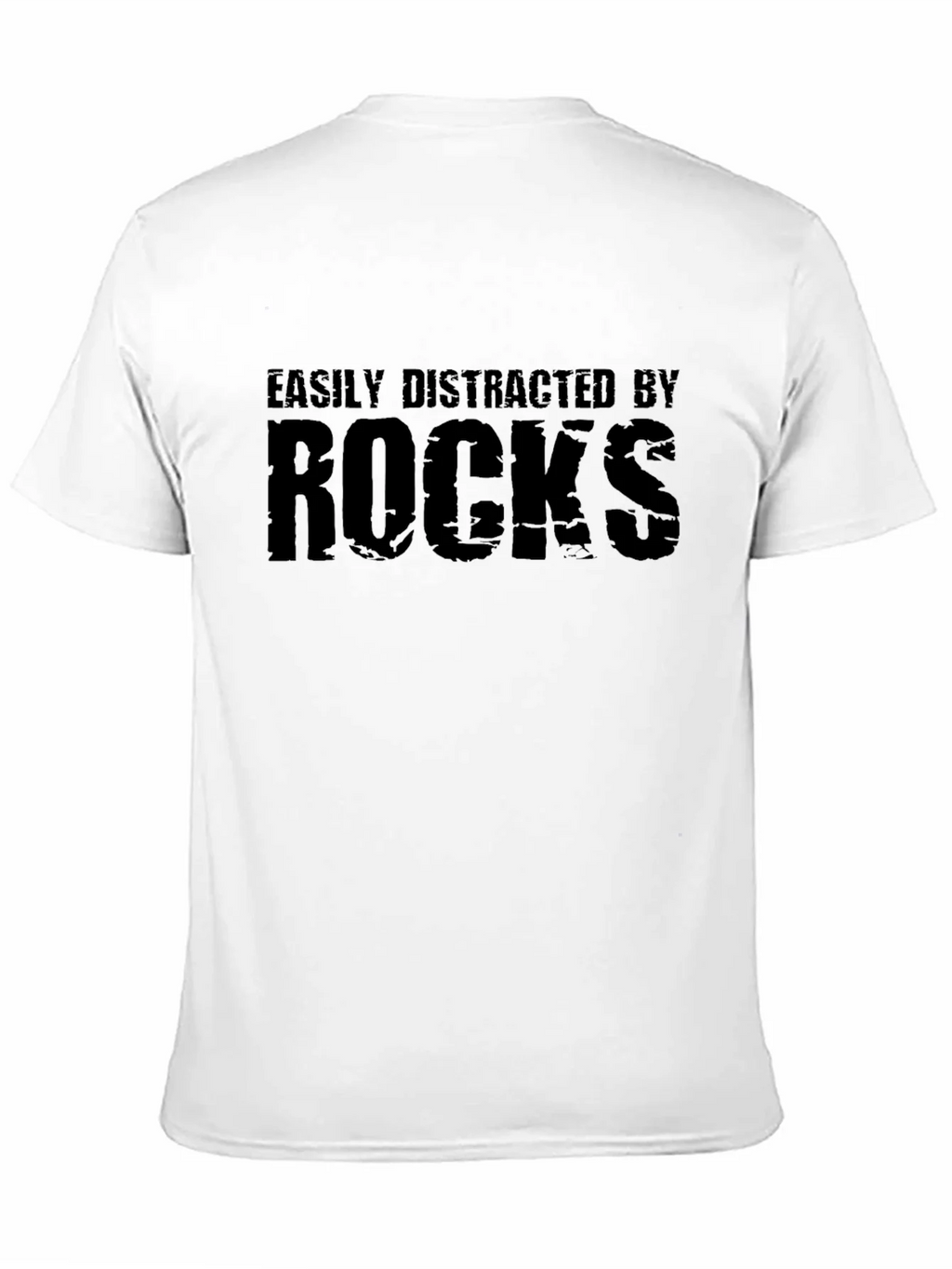 Easily Distracted By Rocks Graphic T-Shirt product image 3
