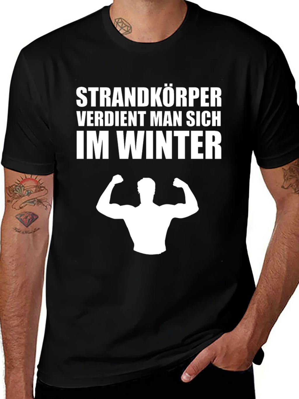 Funny Winter Body T-Shirt product image 1