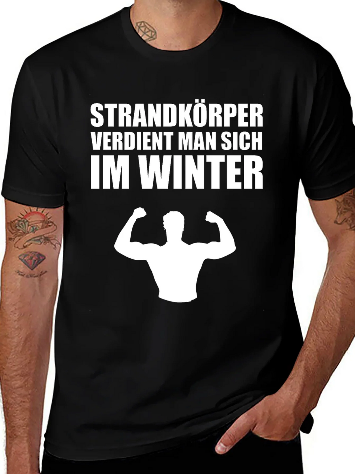 Funny Winter Body T-Shirt product image 1