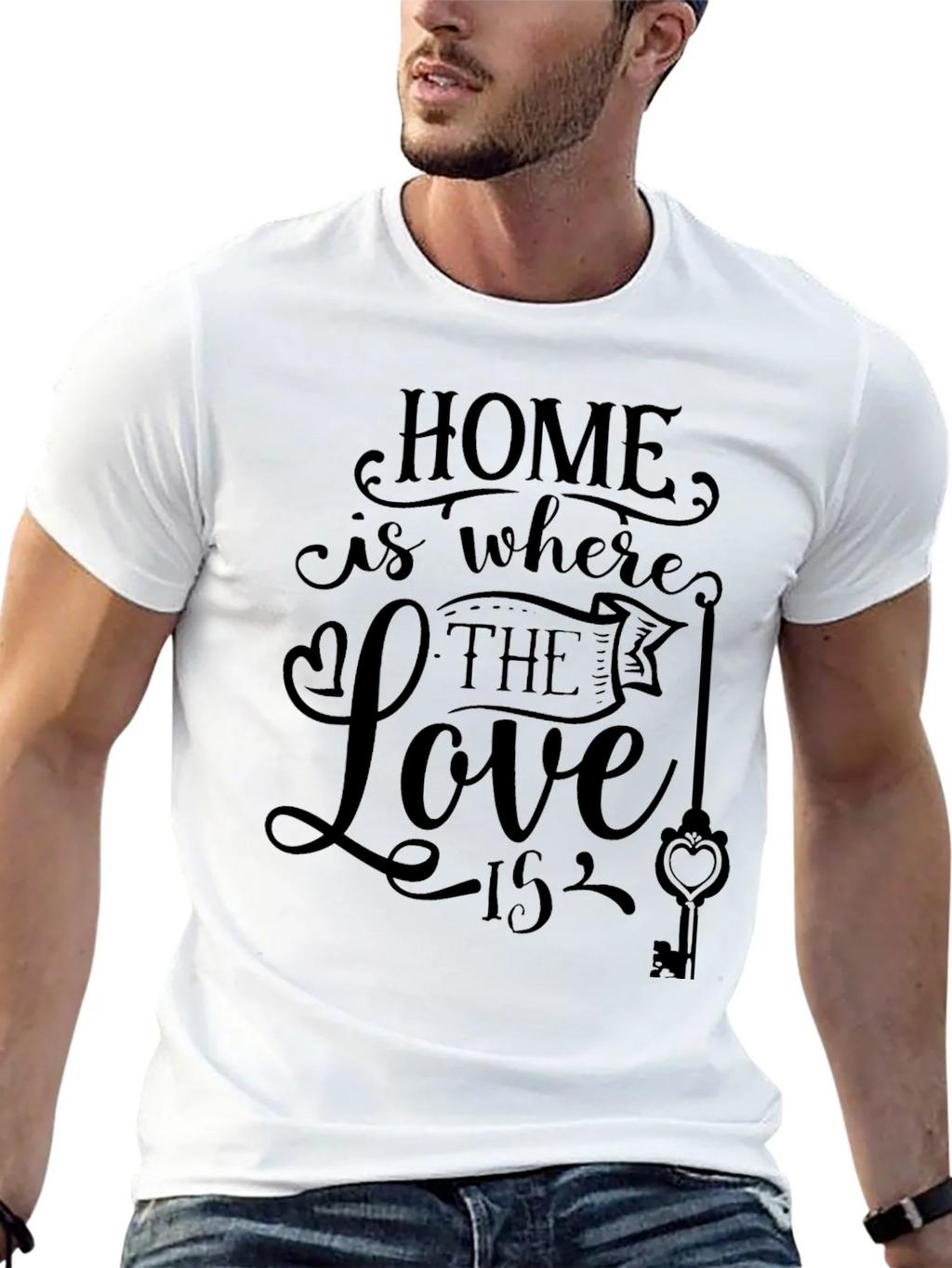 Home is Where the Love Is Graphic Tee