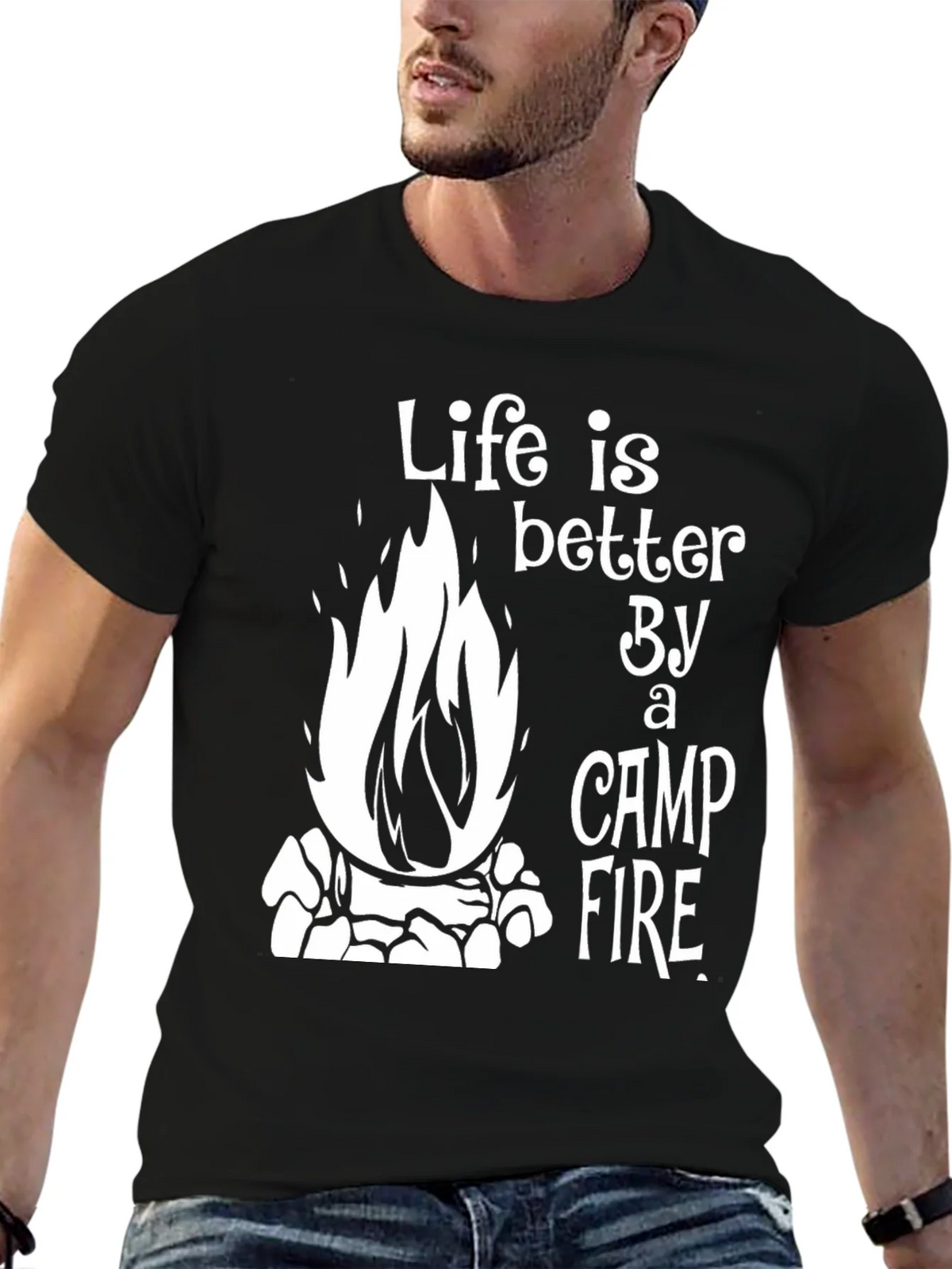 Campfire Life T-Shirt - Better By A Camp Fire - Camping Tee product image 6