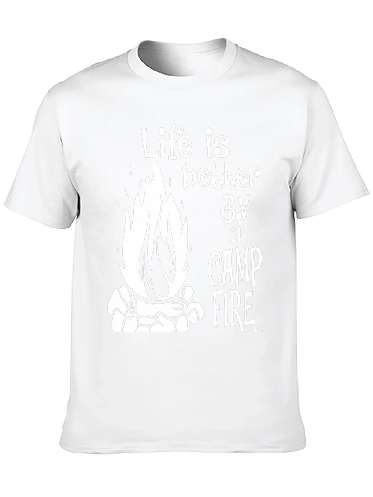 Campfire Life T-Shirt - Better By A Camp Fire - Camping Tee product image 9