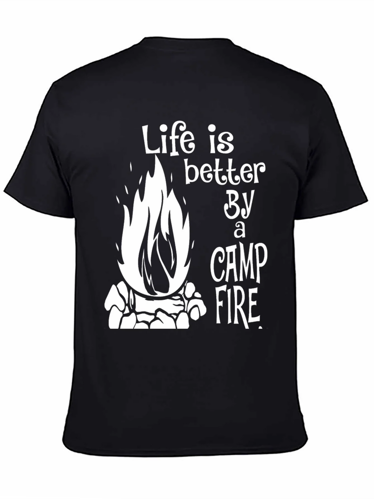 Campfire Life T-Shirt - Better By A Camp Fire - Camping Tee product image 4
