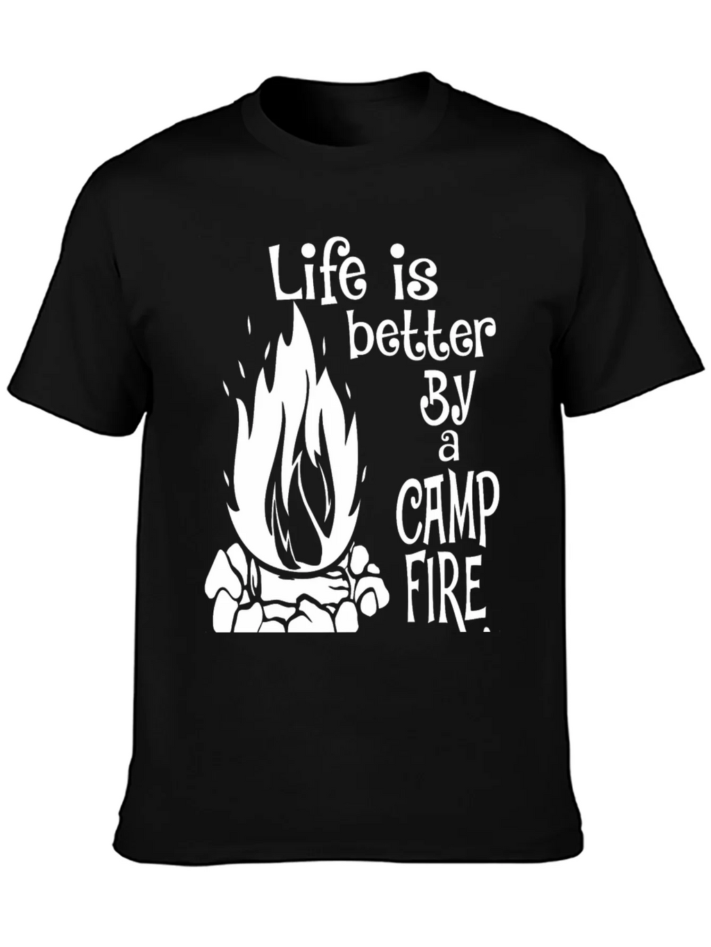 Campfire Life T-Shirt - Better By A Camp Fire - Camping Tee product image 3