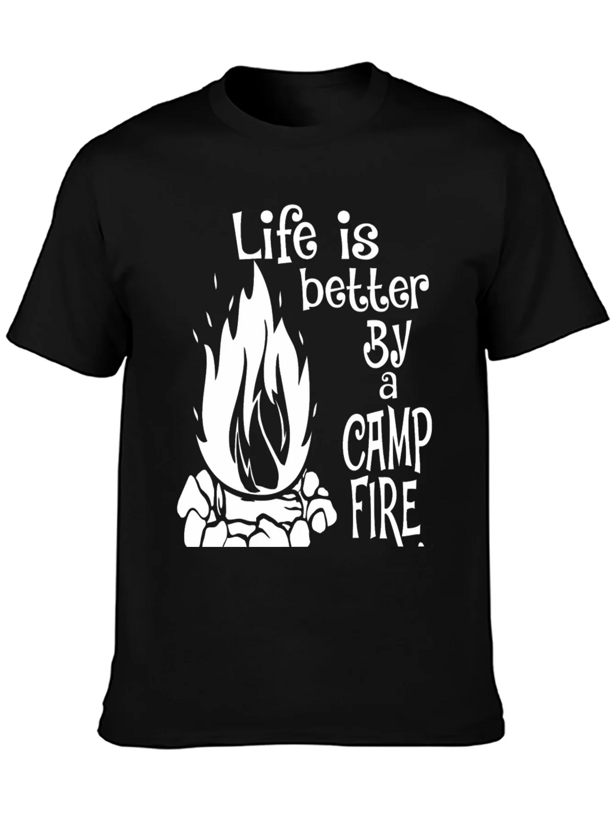 Campfire Life T-Shirt - Better By A Camp Fire - Camping Tee product image 3
