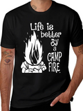Campfire Life T-Shirt - Better By A Camp Fire - Camping Tee product image 1
