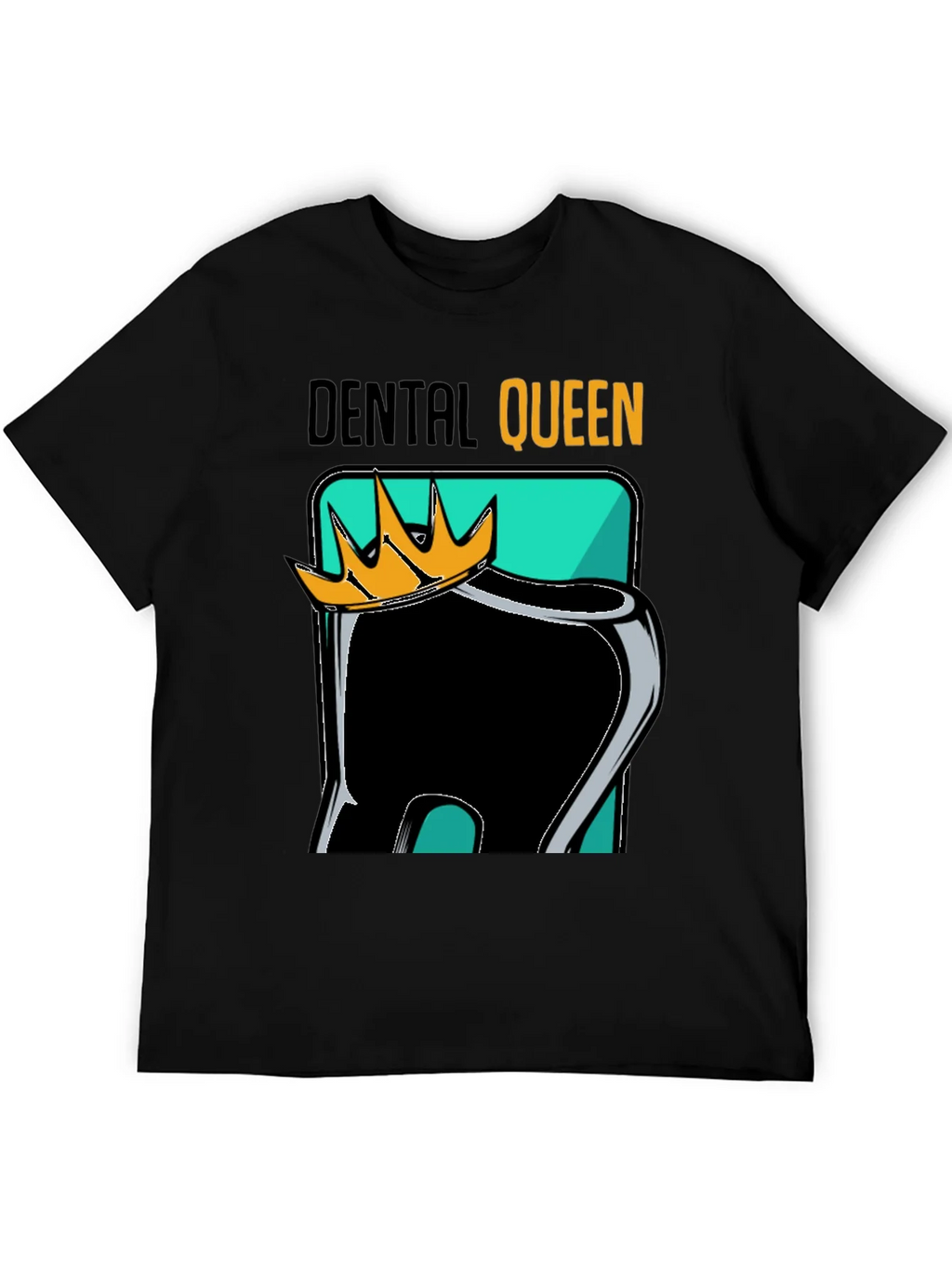 Dental Queen Black Graphic Tee product image 5