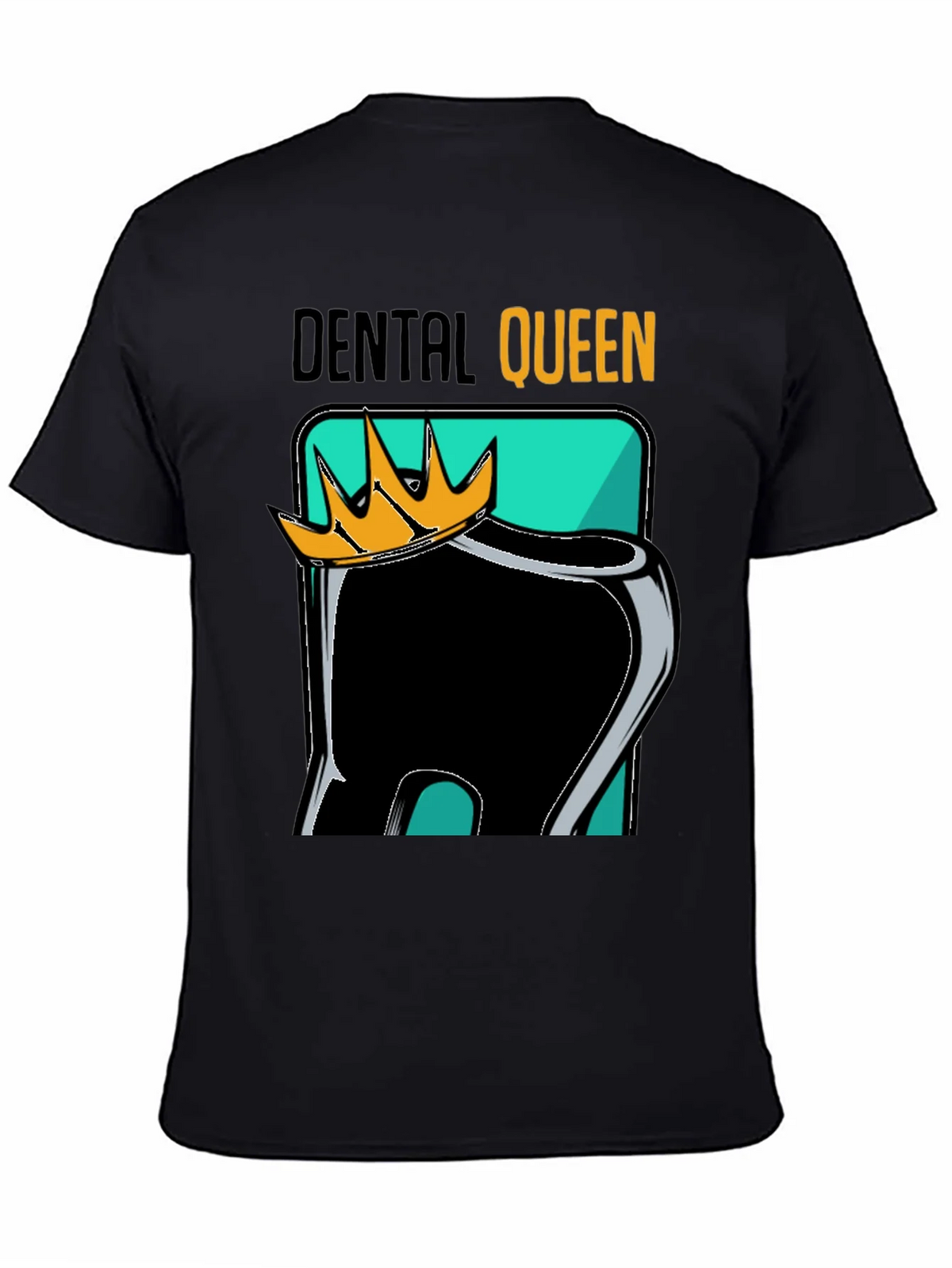 Dental Queen Black Graphic Tee product image 4