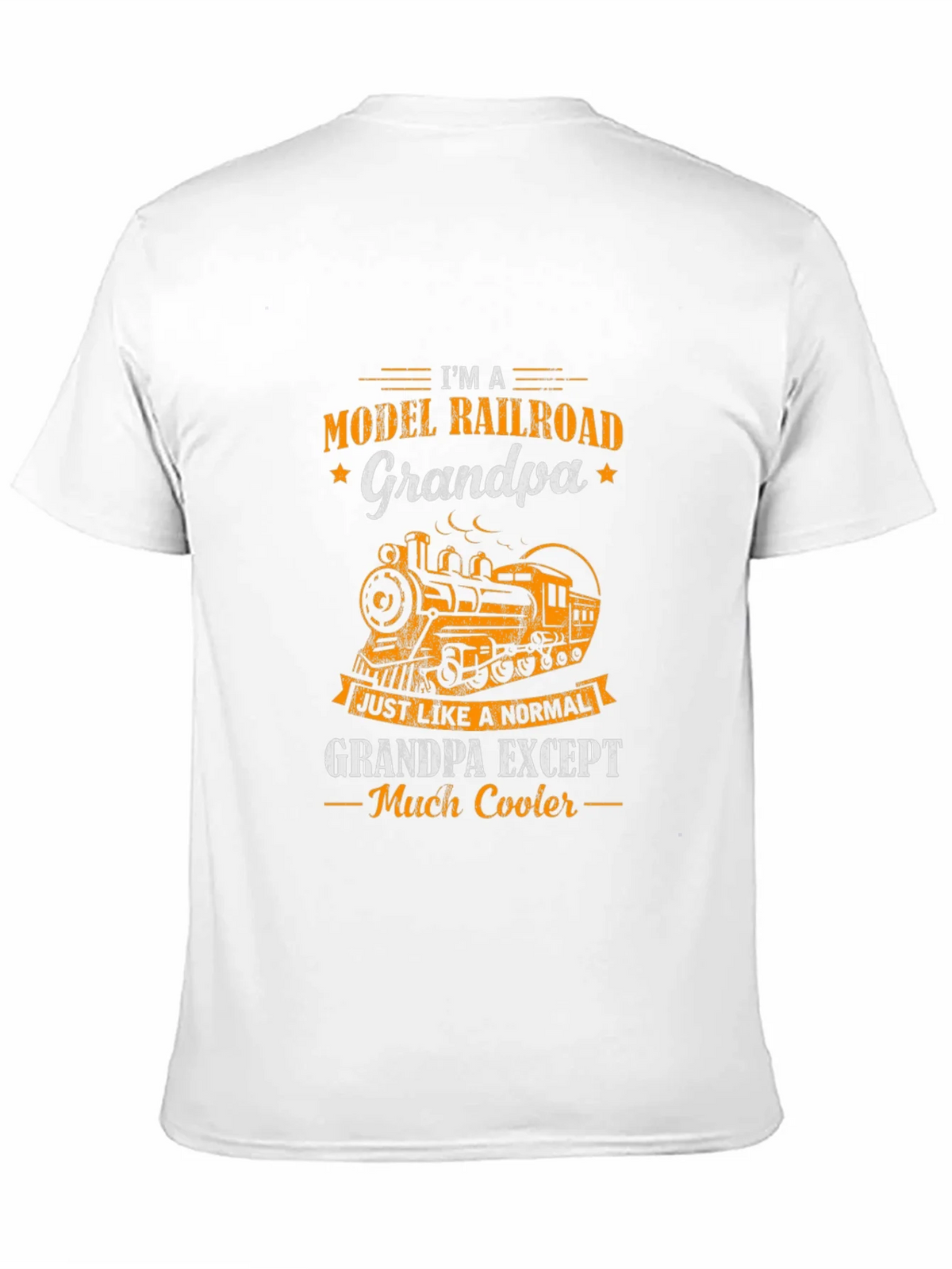 Model Railroad Grandpa T-Shirt - Cool Train Tee product image 10