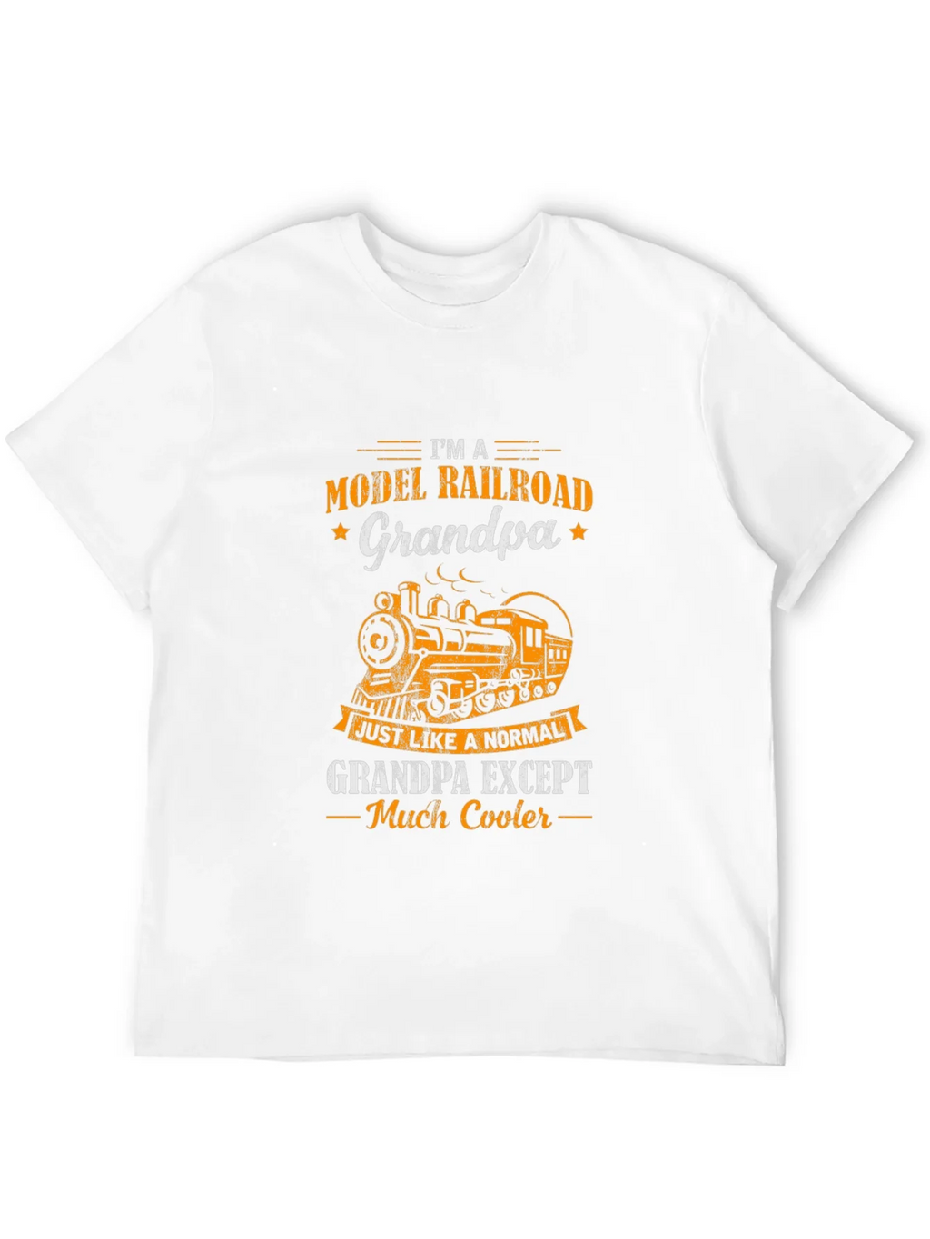 Model Railroad Grandpa T-Shirt - Cool Train Tee product image 11