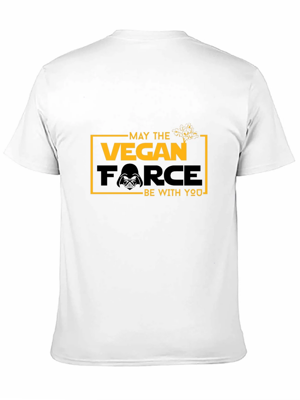 Vegan Force Graphic T-Shirt - May the Be With You product image 10