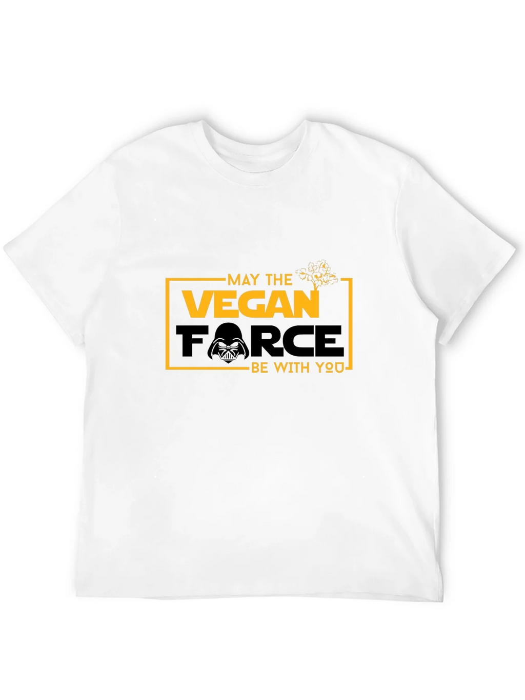 Vegan Force Graphic T-Shirt - May the Be With You product image 11