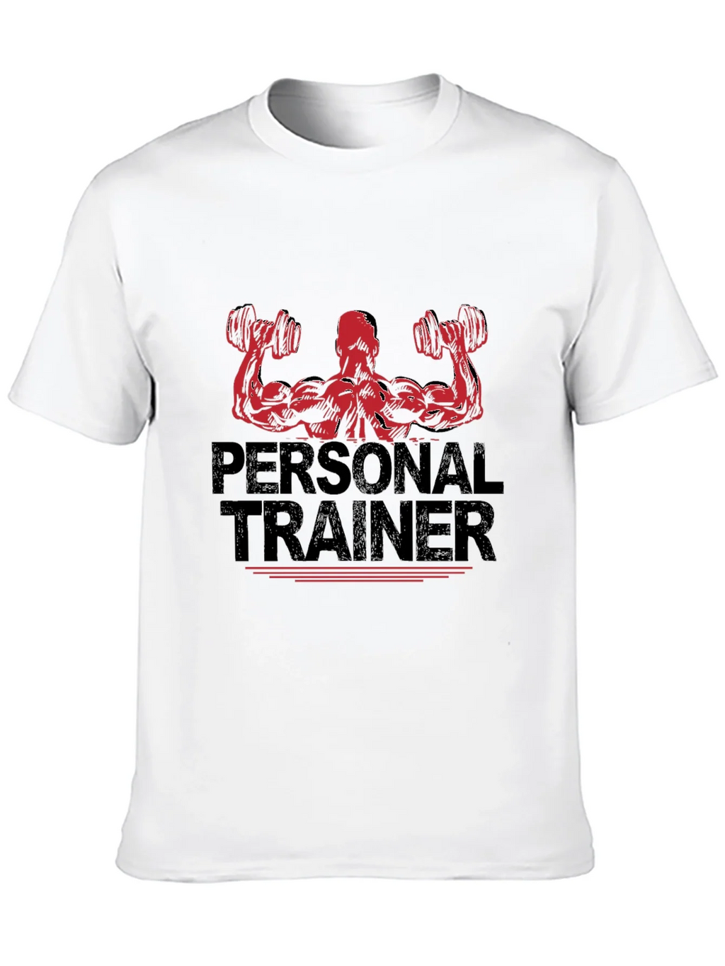 Personal Trainer Graphic Black T-Shirt product image 6