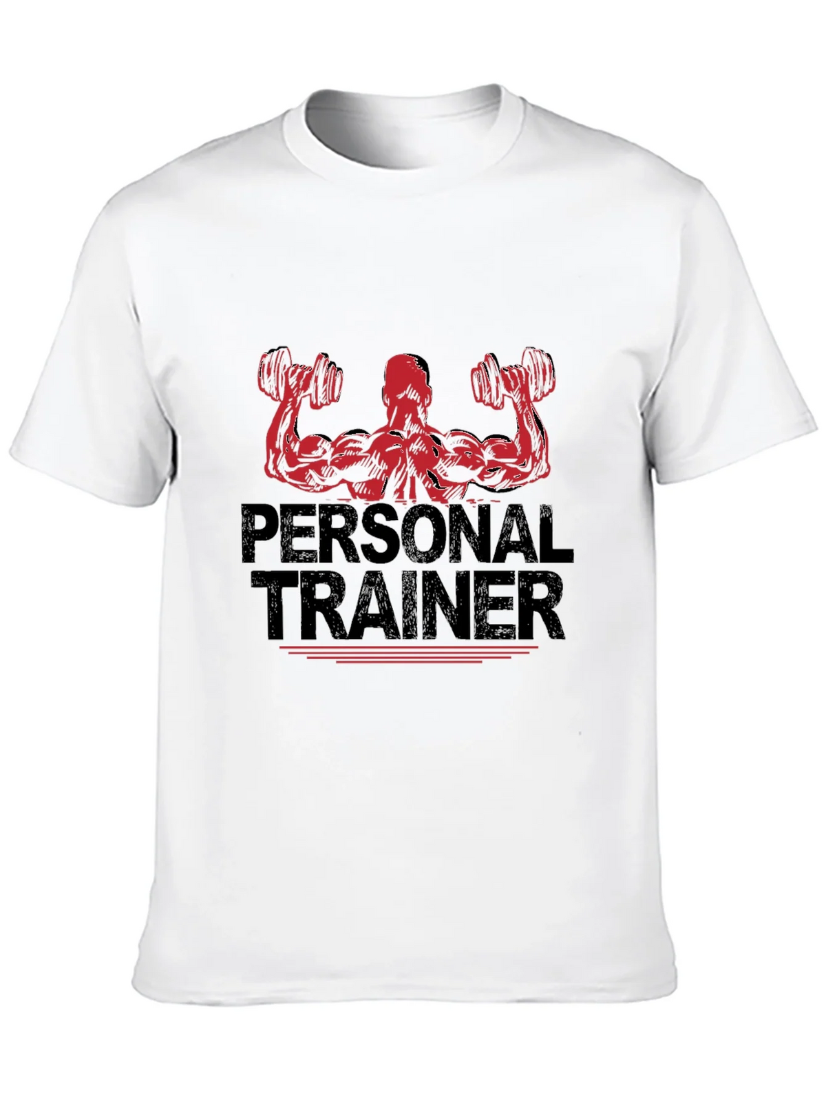 Personal Trainer Graphic Black T-Shirt product image 6