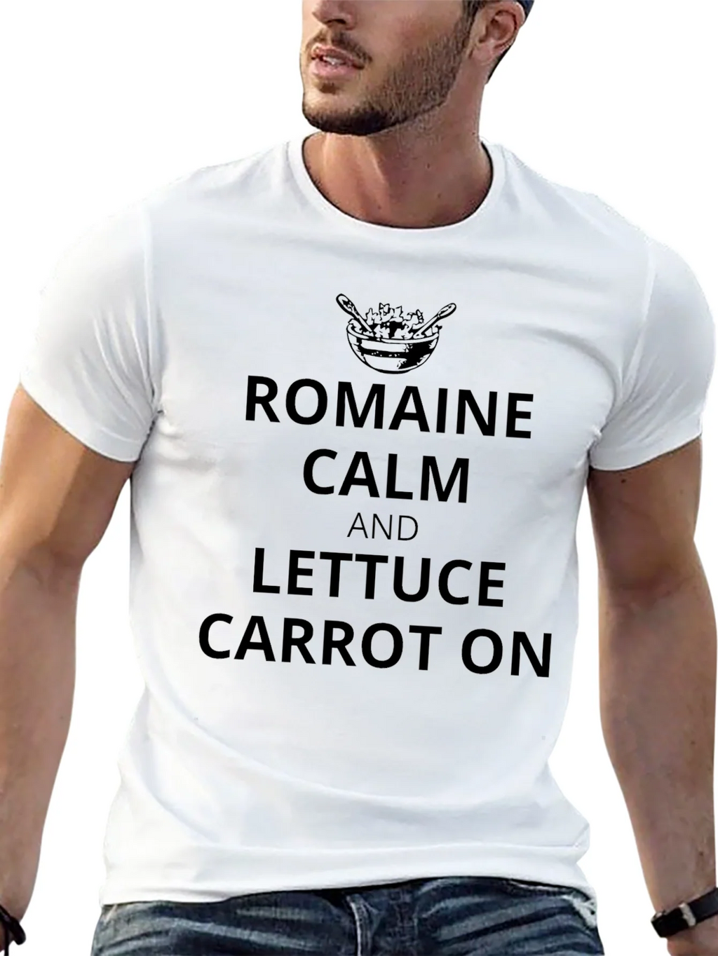 Romaine Calm T-Shirt - Funny Foodie Tee product image 10