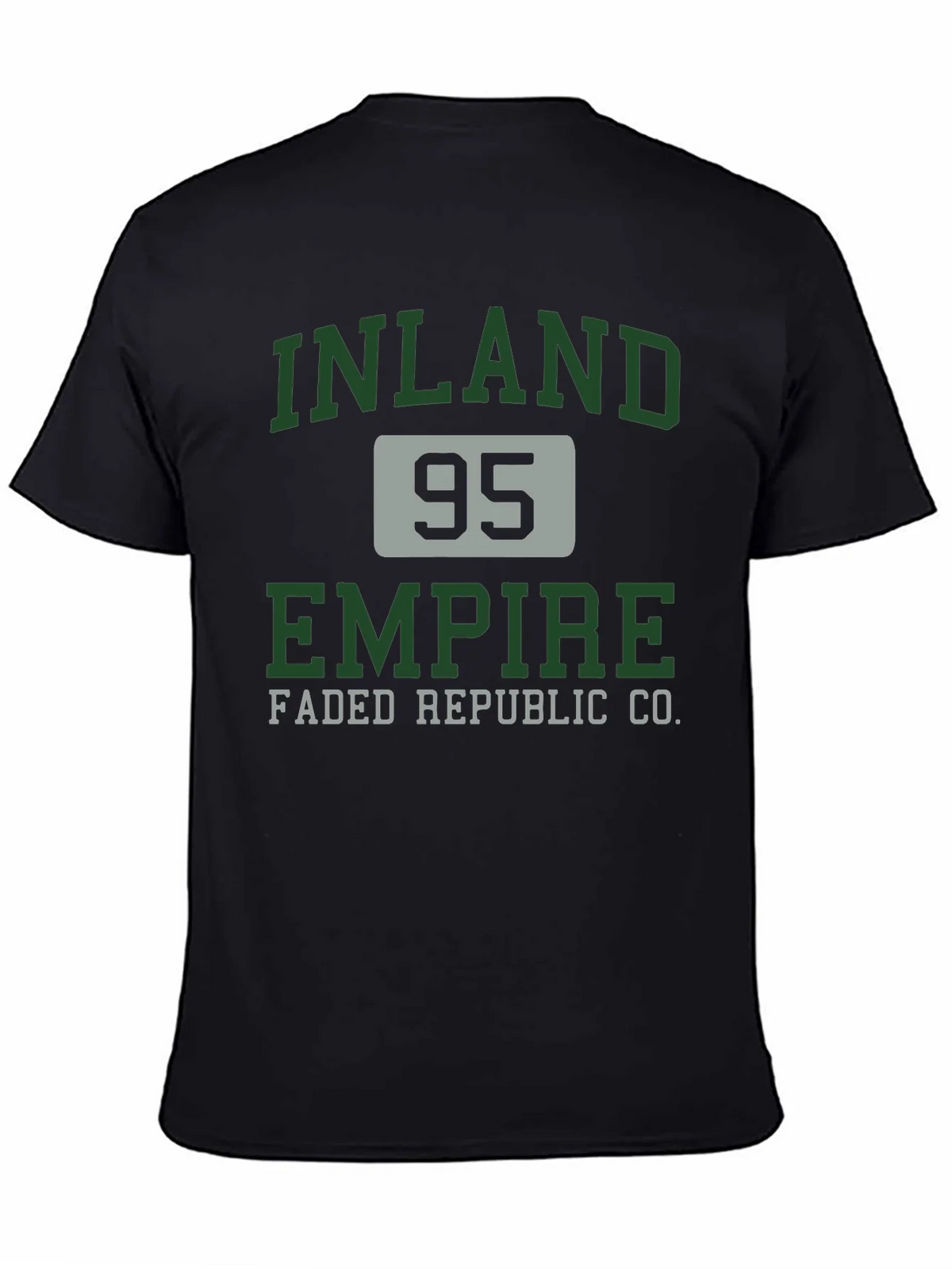 Inland Empire 95 Faded Republic Co. Black T-Shirt product image 3