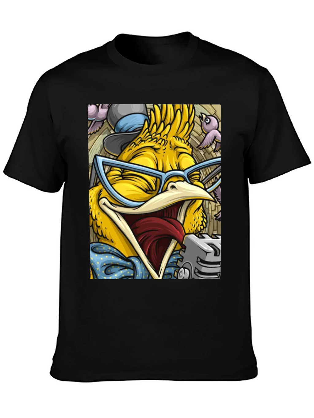 Cartoon Bird Graphic T-Shirt product image 3