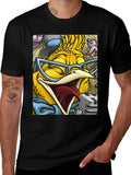 Cartoon Bird Graphic T-Shirt product image 1
