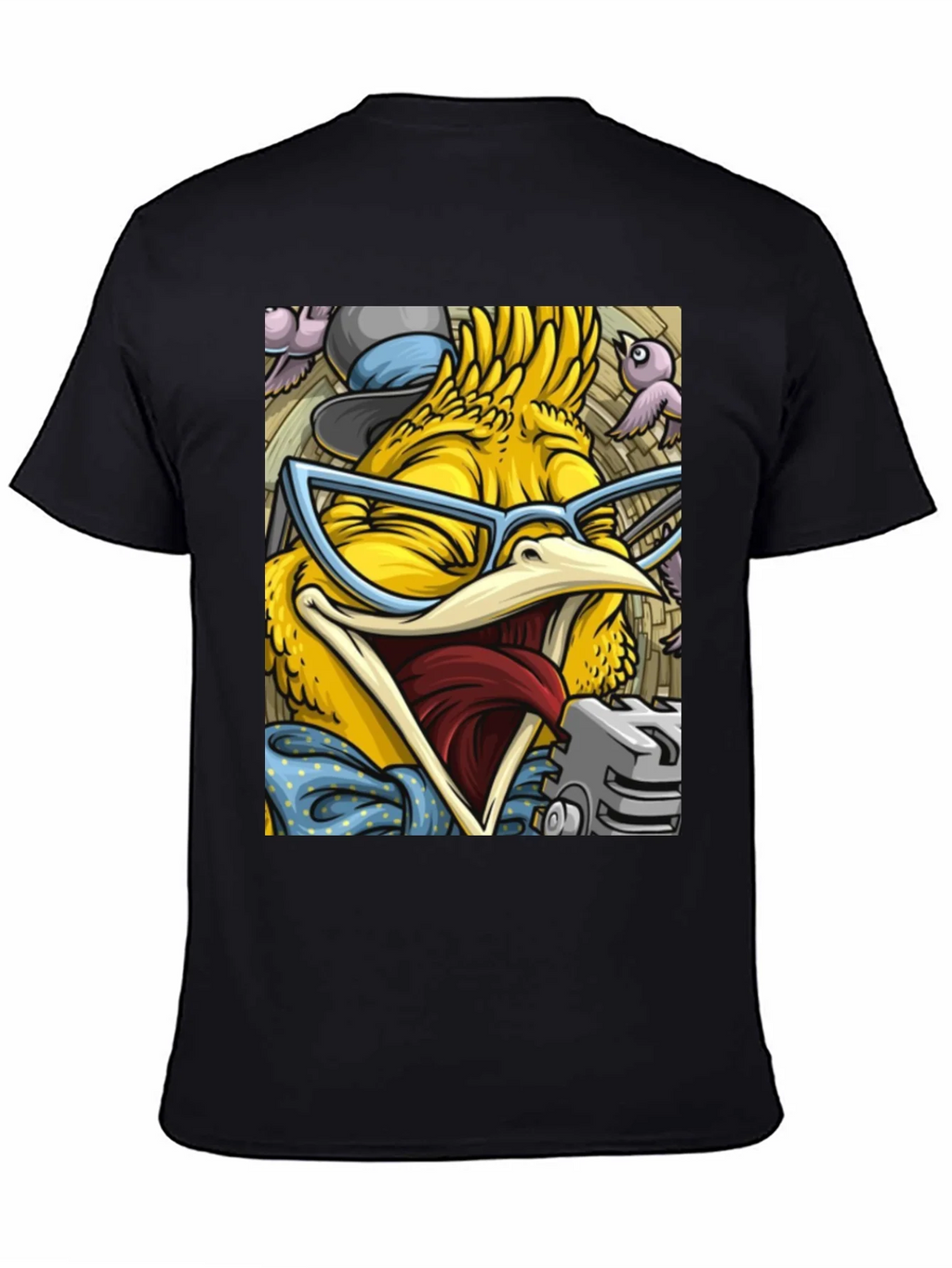 Cartoon Bird Graphic T-Shirt product image 4