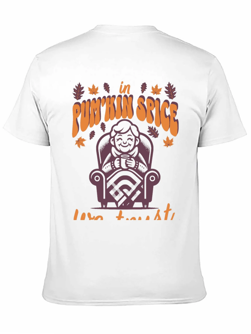 Pumpkin Spice Latte T-Shirt Fall Autumn Design product image 8