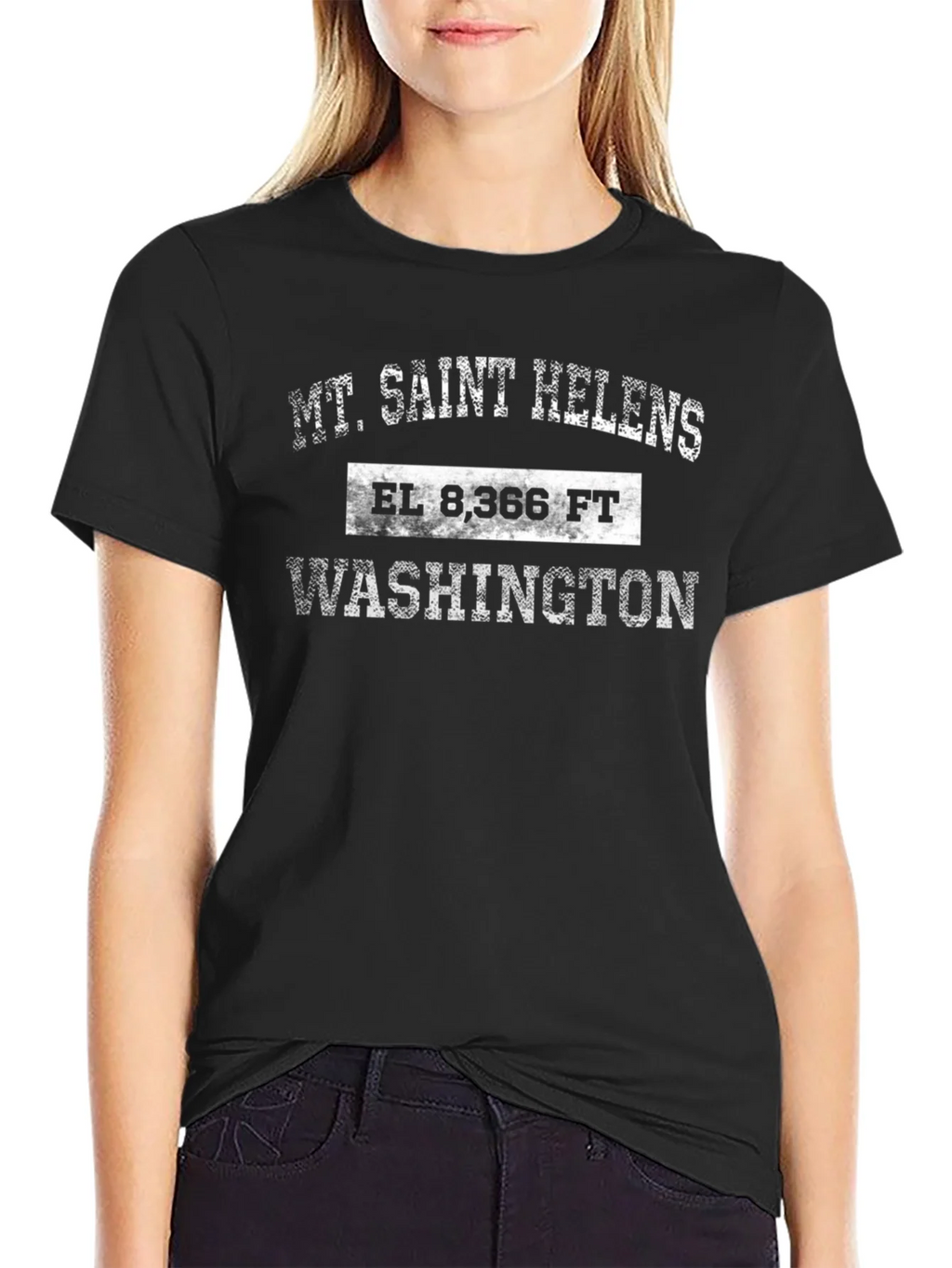 Mt. Saint Helens T-Shirt - Washington Elevation Tee product image 2
