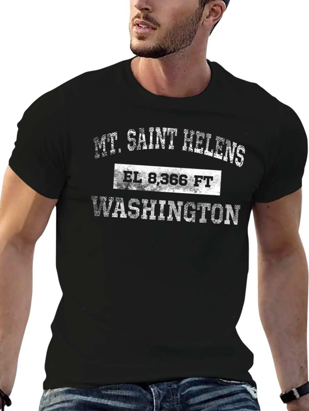 Mt. Saint Helens T-Shirt - Washington Elevation Tee product image 6