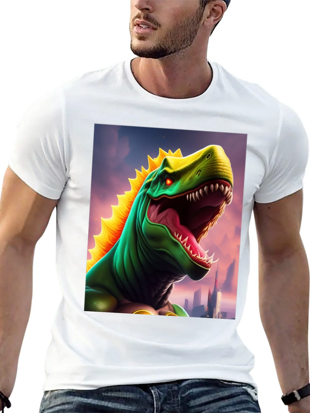 Dino City T-Shirt: Roaring Style product image 11
