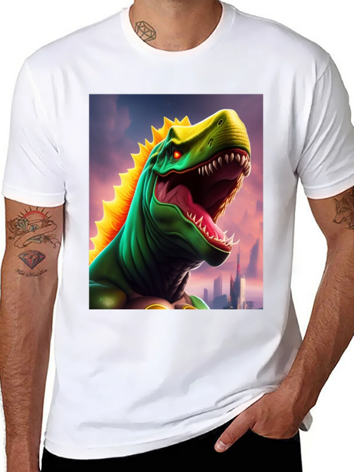 Dino City T-Shirt: Roaring Style product image 6