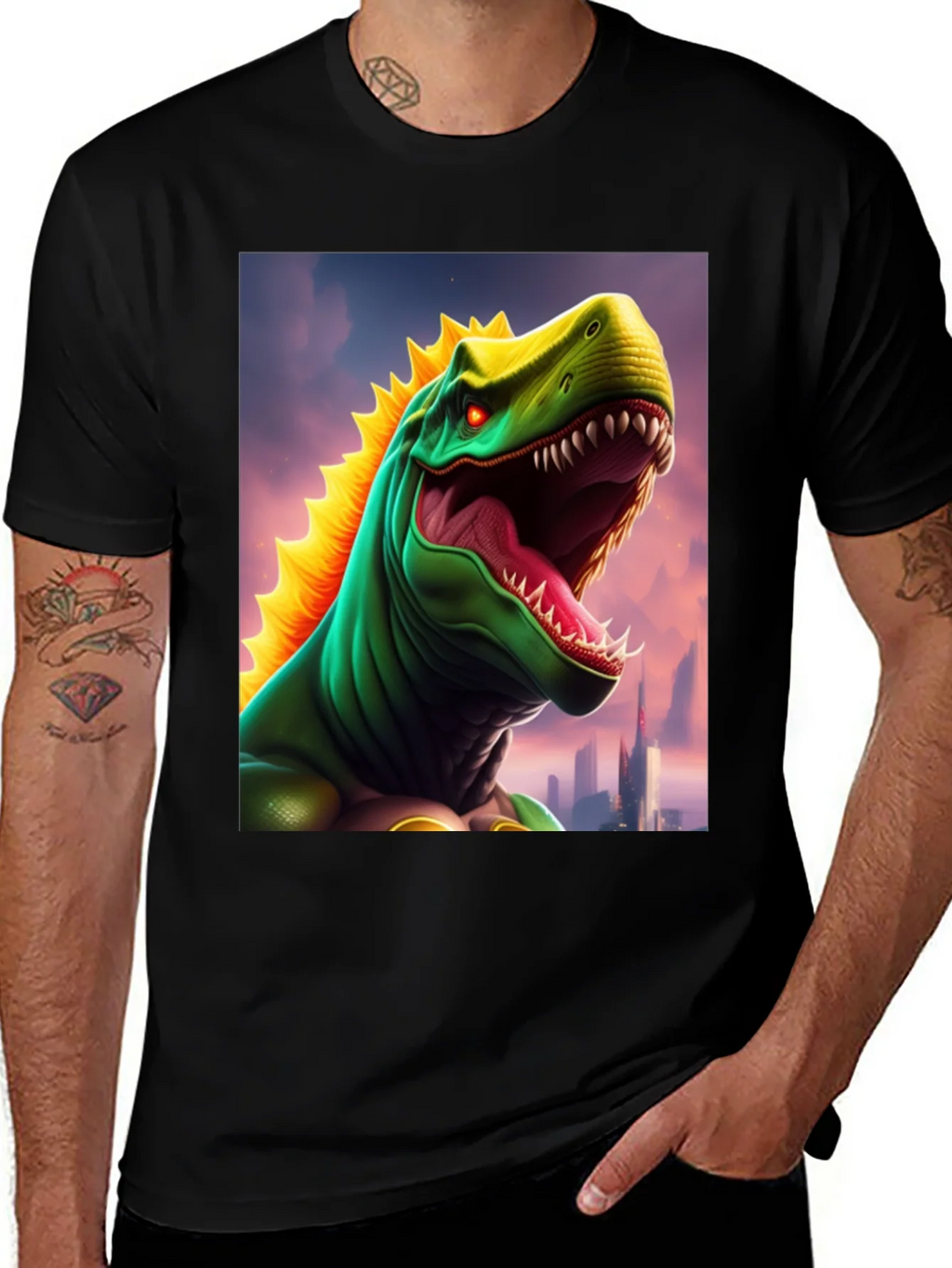 Dino City T-Shirt: Roaring Style product image 1