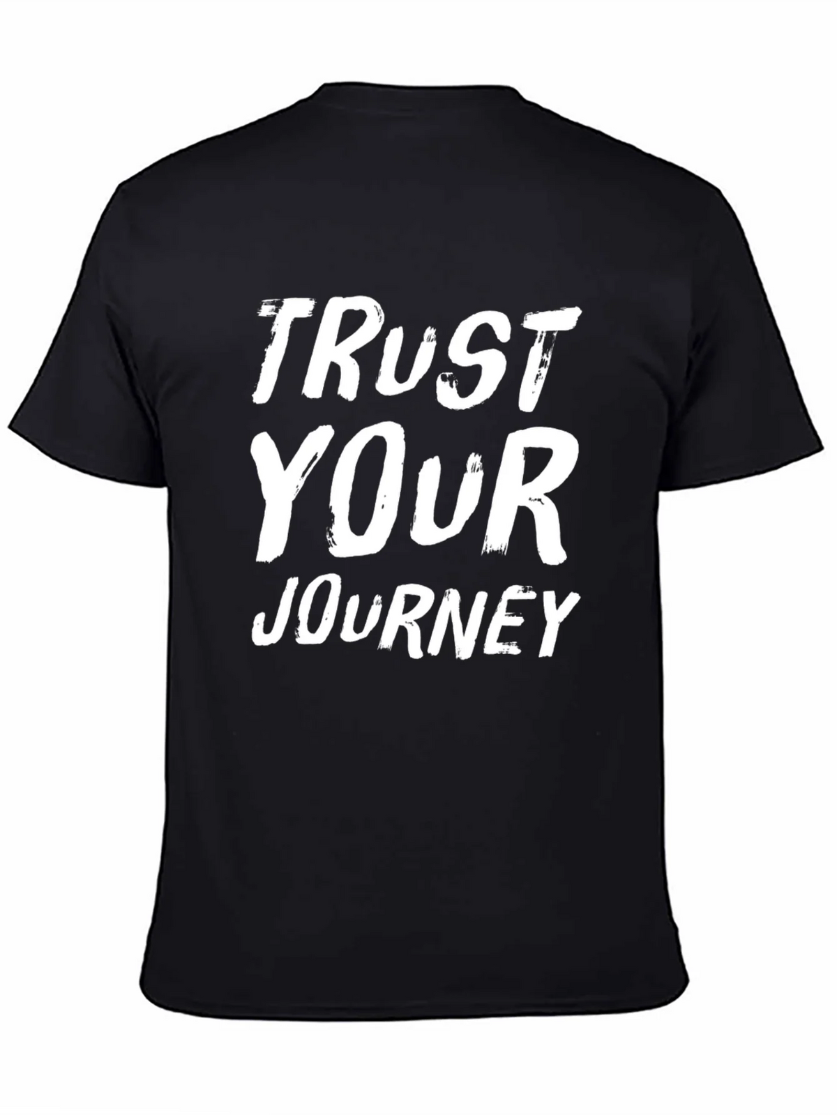 Trust Your Journey Graphic T-Shirt - Black product image 4