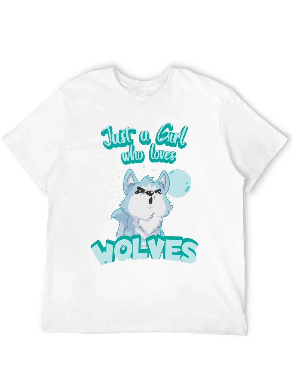 Just A Girl Who Loves Wolves T-Shirt product image 8