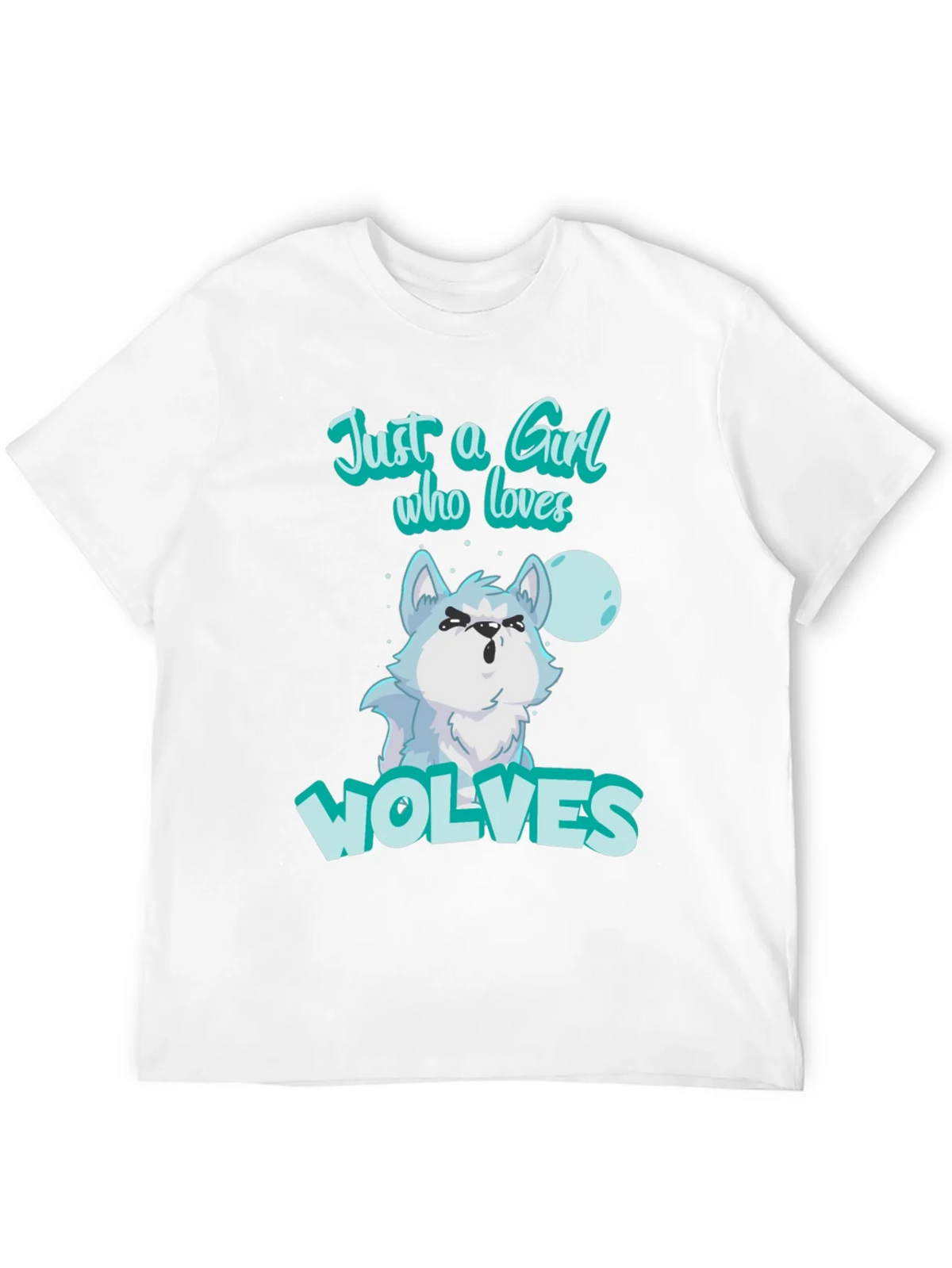 Just A Girl Who Loves Wolves T-Shirt product image 8