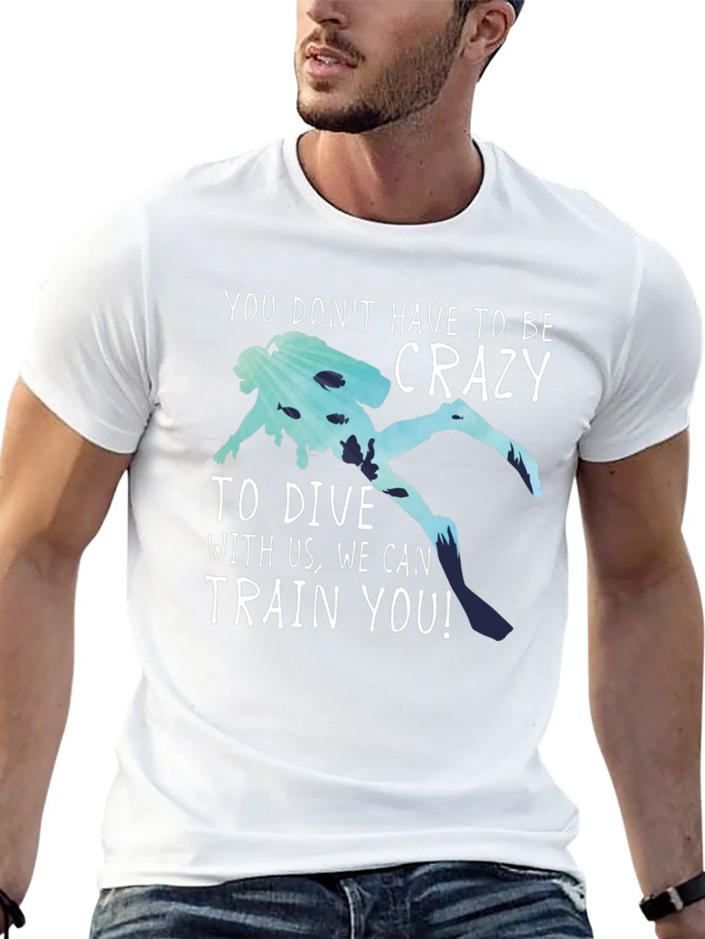 Funny Diving T-Shirt: No Crazy Divers Needed! product image 12