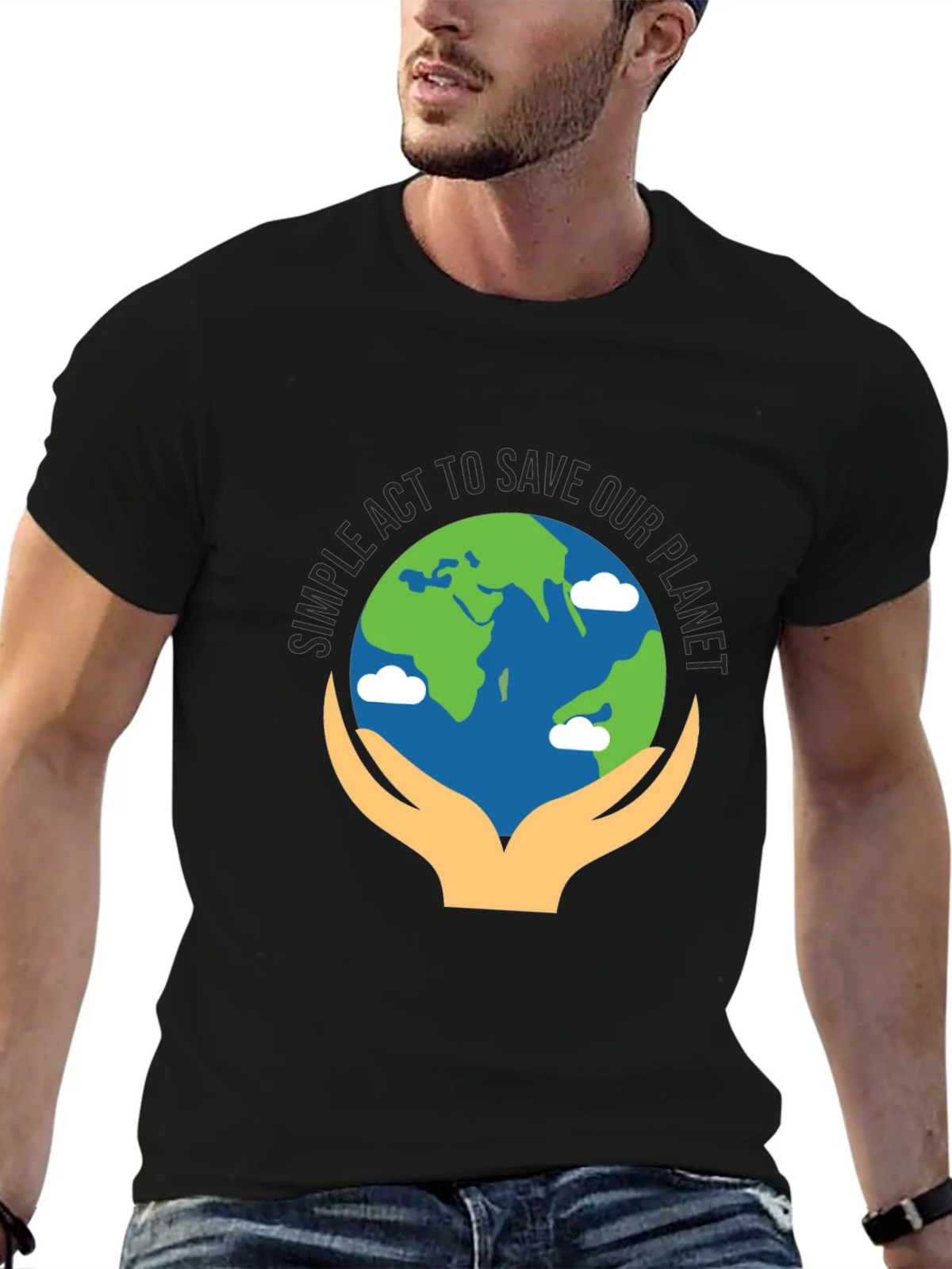 Eco-Friendly Save Our Planet Graphic Tee product image 4