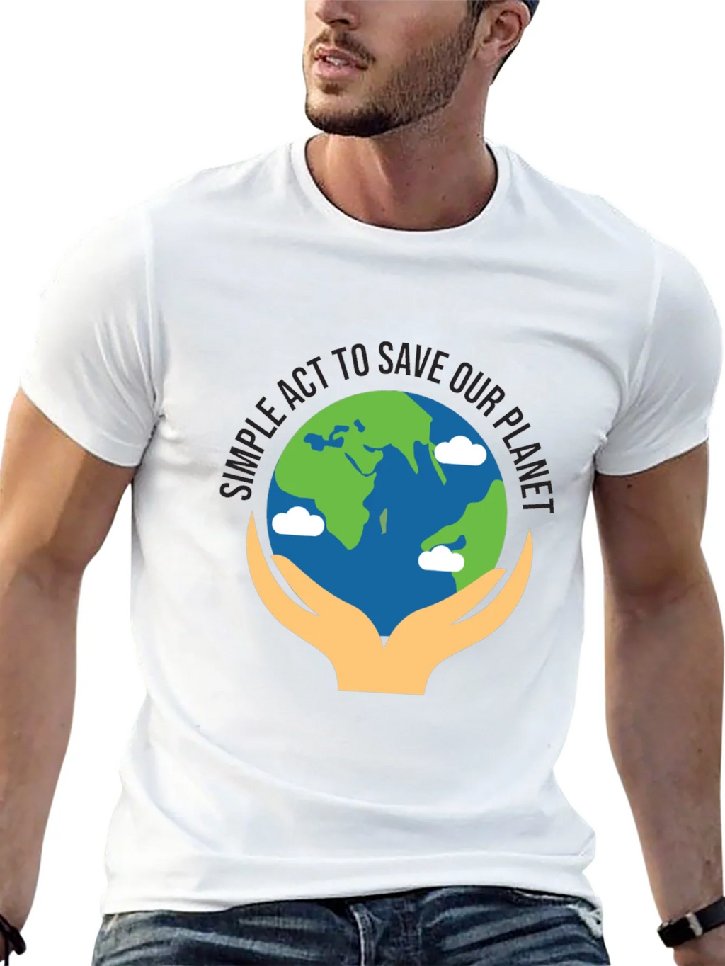 Eco-Friendly Save Our Planet Graphic Tee product image 8